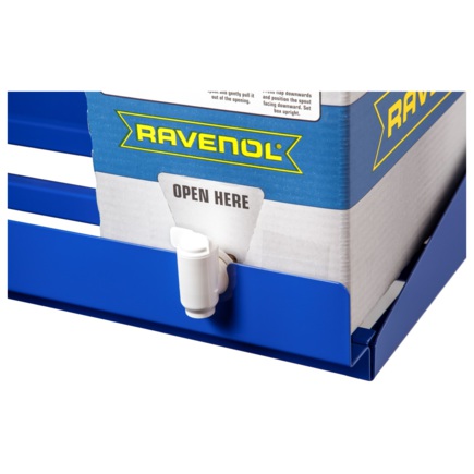 Упаковка Bag in Box с краном для слива масла RAVENOL