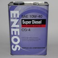 Масло ENEOS Super Diesel CG-4 Моторное Полусинтетическое 10W-40 4 Жестяная  1328