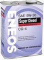 Масло ENEOS Super Diesel CG-4 Моторное Полусинтетическое 5W-30 0.946 Жестяная  1330