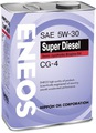 Масло ENEOS Super Diesel CG-4 Моторное Полусинтетическое 5W-30 4 Жестяная  1333