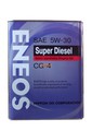 Масло ENEOS Super Diesel Semi-Synthetic Моторное Полусинтетическое 5W-30 4 Жестяная  8801252021360