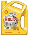 Масло SHELL Helix HX6 Моторное Полусинтетическое 10W-40 4 Пластиковая  550040098