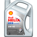 Масло SHELL Helix HX8 Synthetic Моторное Синтетическое 5W-40 4 Пластиковая  550040295