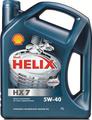 Масло SHELL Helix HX7 Моторное Полусинтетическое 5W-40 4 Пластиковая  550040341