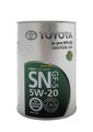 Масло TOYOTA SN  Моторное Синтетическое 5W-20 1 Жестяная  0888010606