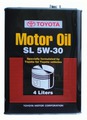 Масло TOYOTA Motor Oil SL Моторное Минеральное 5W-30 4 Жестяная  0888081015