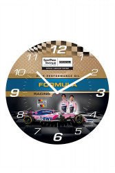 Часы настенные RAVENOL "Formel 1"