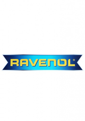 Наклейка RAVENOL градиент с обводкой 300x56 мм