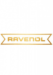 Наклейка RAVENOL золотая плоттер трафарет 130x24 мм