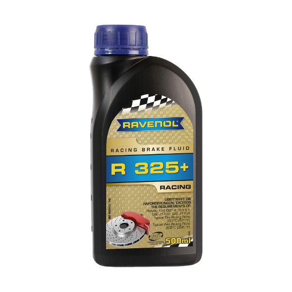 Тормозная жидкость для автогонок RAVENOL Racing Brake Fluid R325+ 500мл