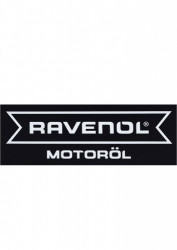 Наклейка RAVENOL Motoroel белая плоттер трафарет 300x90 мм