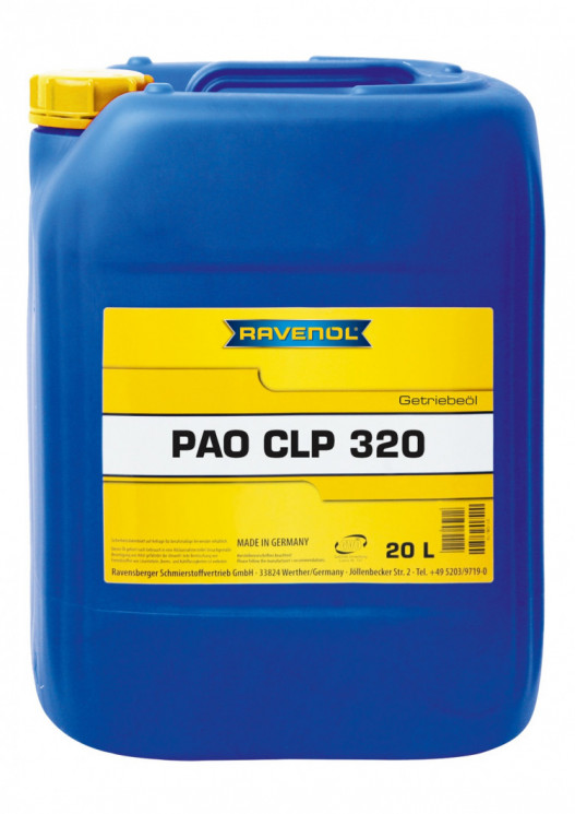 Трансмиссионное масло RAVENOL Getriebeoel PAO CLP320