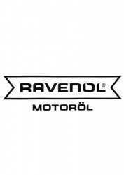 Наклейка RAVENOL Motoroel черная плоттер трафарет 130x40 мм